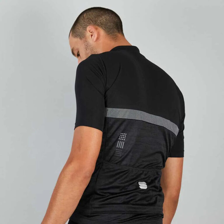 Sportful Giara Short Sleeve Jersey S Black - 3XL Black - Image 4