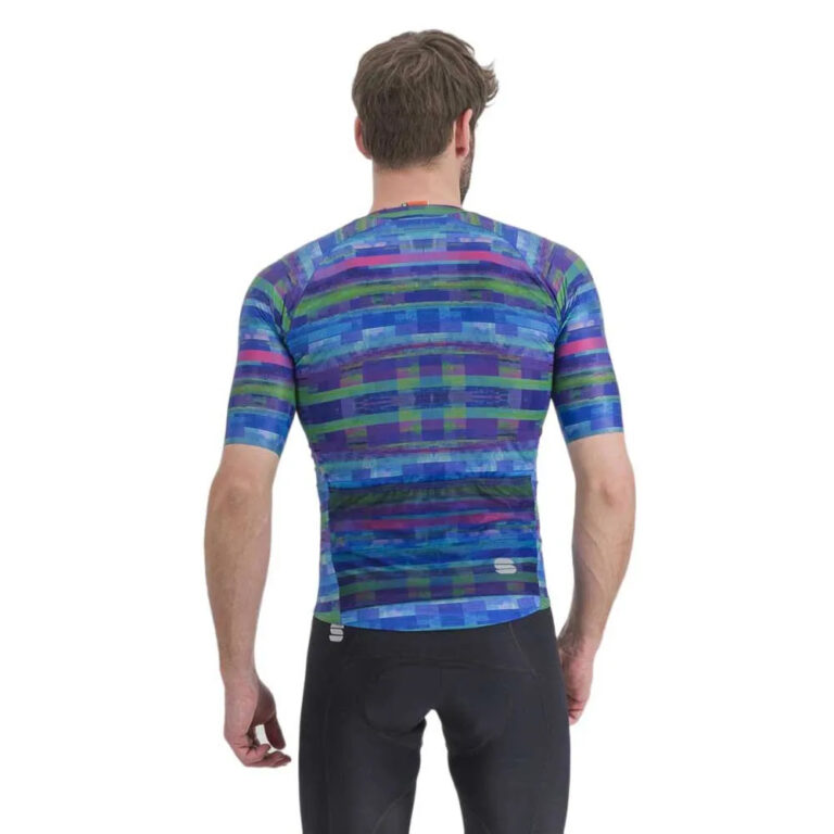 Sportful Glitch Short Sleeve Jersey XL Multicolor / Blue - Image 2