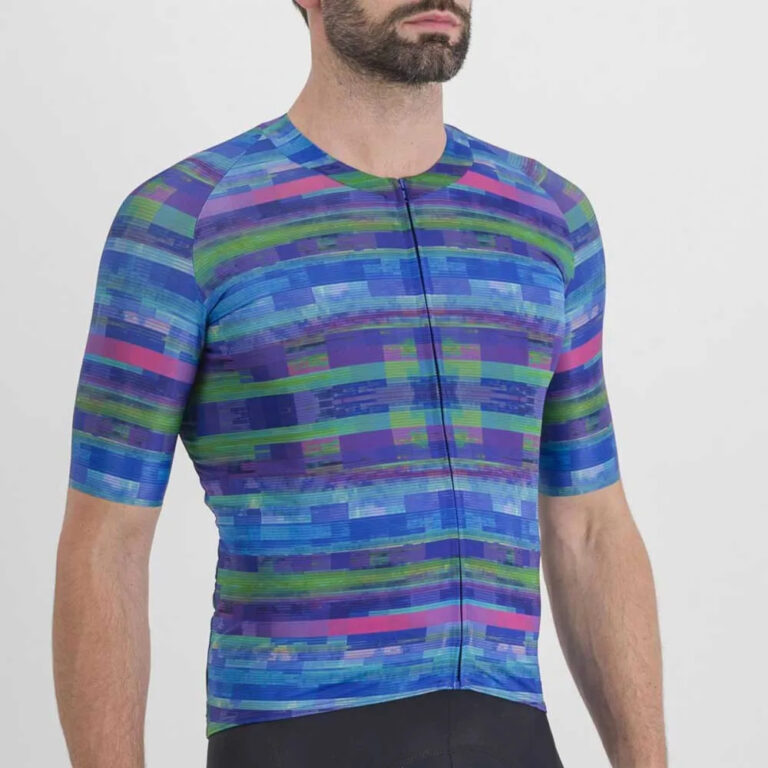 Sportful Glitch Short Sleeve Jersey XL Multicolor / Blue - Image 3