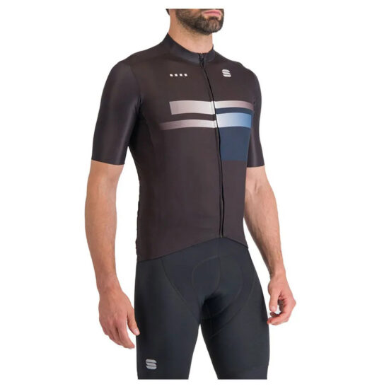 Sportful Gruppetto Short Sleeve Jersey S Black - 2XL Black