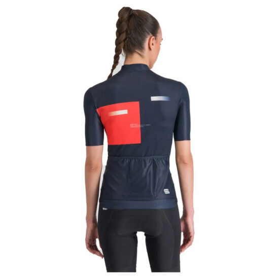 Sportful Gruppetto Short Sleeve Jersey XS Galaxy Blue / Pompelmo - L Galaxy Blue / Pompelmo