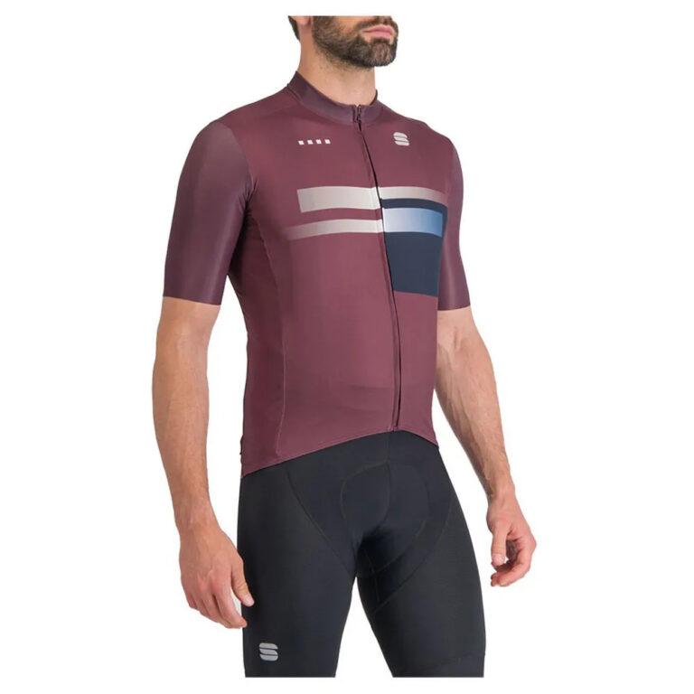 Sportful Gruppetto Short Sleeve Jersey M Huckleberry - XL Huckleberry