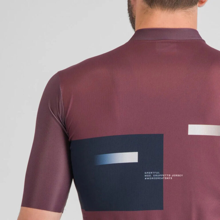 Sportful Gruppetto Short Sleeve Jersey M Huckleberry - XL Huckleberry - Image 3