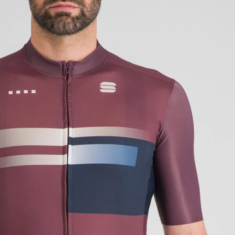 Sportful Gruppetto Short Sleeve Jersey M Huckleberry - XL Huckleberry - Image 4