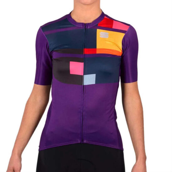 Sportful Idea Short Sleeve Jersey L Violet