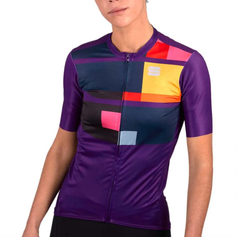 Sportful Idea Short Sleeve Jersey L Violet - Image 3