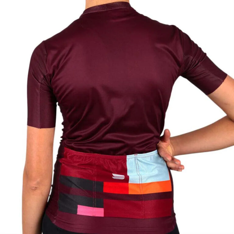 Sportful Idea Short Sleeve Jersey M Red Wine - Image 5