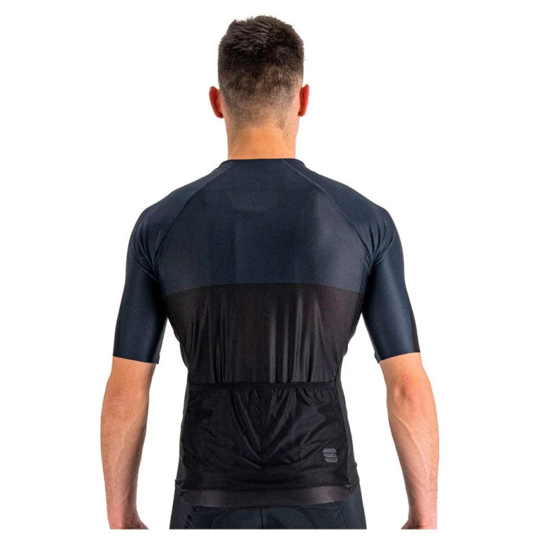 Sportful Light Pro Short Sleeve Jersey 2XL Black / Galaxy Blue - Image 2