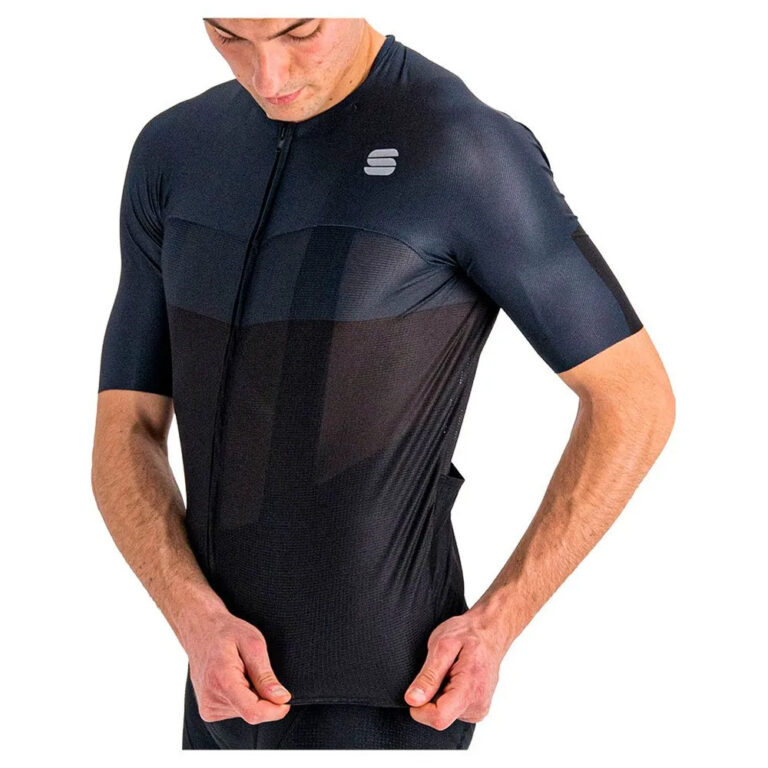 Sportful Light Pro Short Sleeve Jersey 2XL Black / Galaxy Blue - Image 5