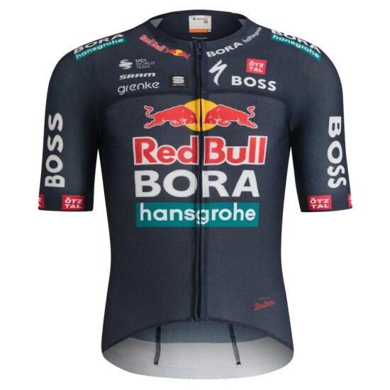 Sportful Light Red Bull Bora-Hansgrohe 2024 Short Sleeve Jersey M Racing Blue - XL Racing Blue