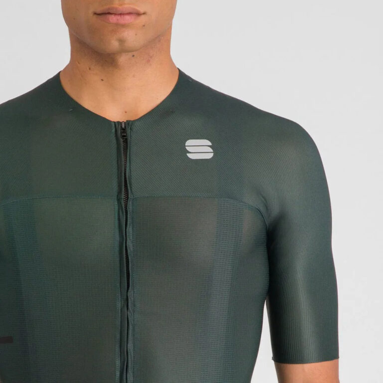 Sportful Light Short Sleeve Jersey L Shrub Green - 2XL Shrub Green - Image 4