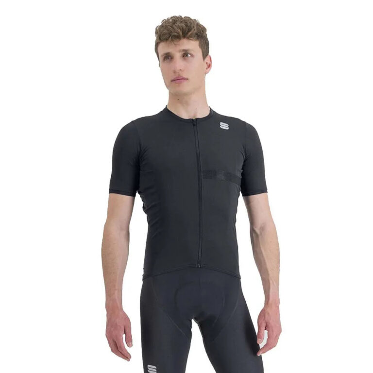 Sportful Matchy Short Sleeve Jersey S Black - 3XL Black