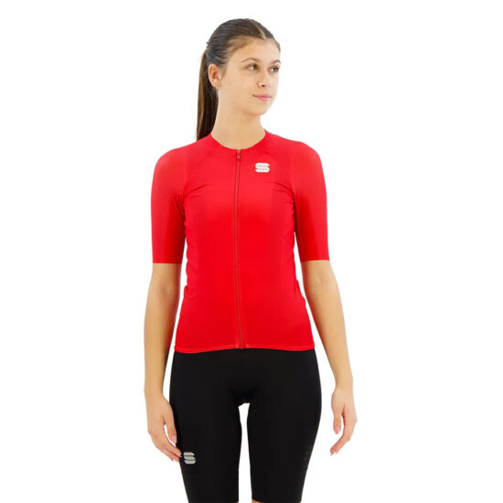 Sportful Matchy Short Sleeve Jersey XS Tango Red - XL Tango Red