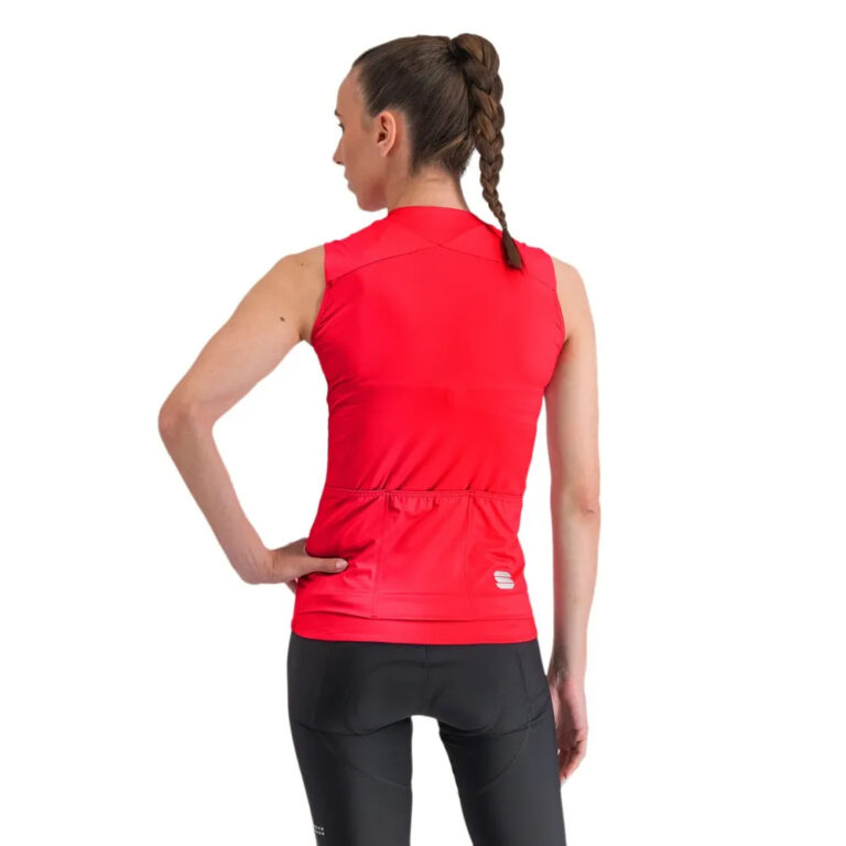 Sportful Matchy Sleeveless Jersey S Tango Red - Image 2