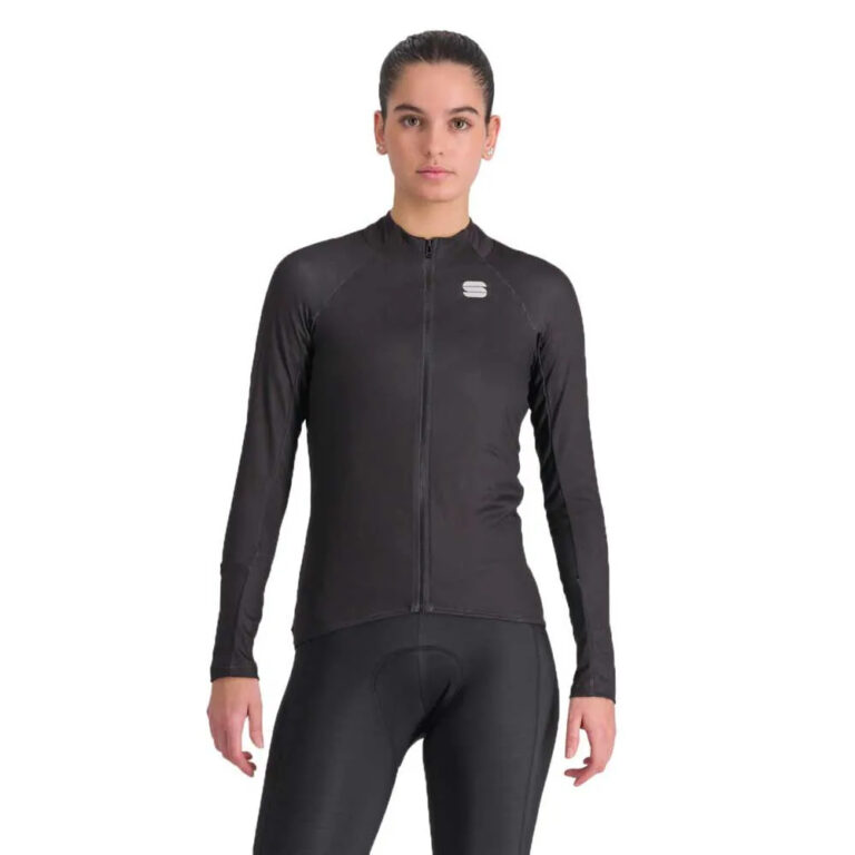 Sportful Matchy Thermal Long Sleeve Jersey S Black