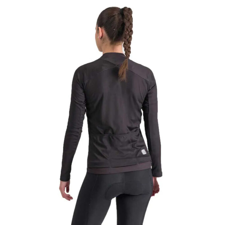 Sportful Matchy Thermal Long Sleeve Jersey S Black - Image 2