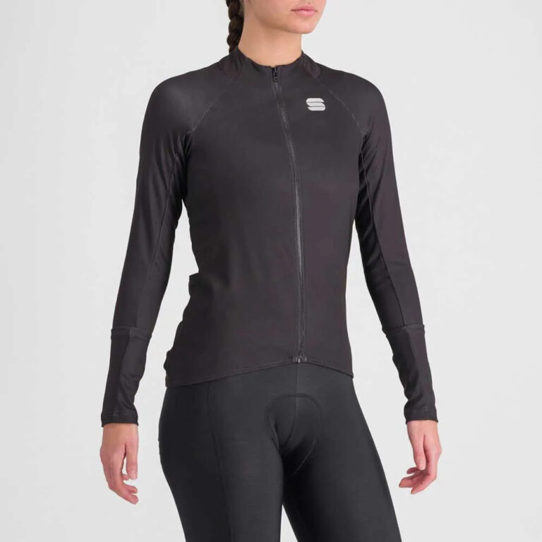 Sportful Matchy Thermal Long Sleeve Jersey S Black - Image 3