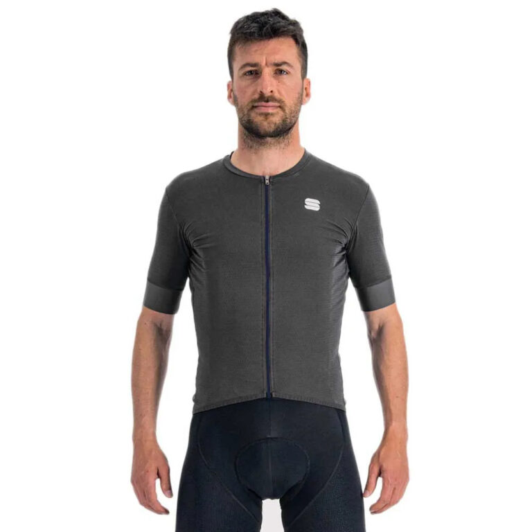 Sportful Monocrom Short Sleeve Jersey S Anthracite - 3XL Anthracite