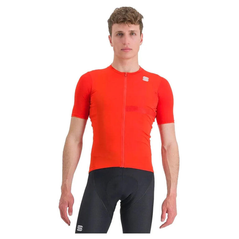 Sportful Monocrom Short Sleeve Jersey L Pompelmo - 2XL Pompelmo