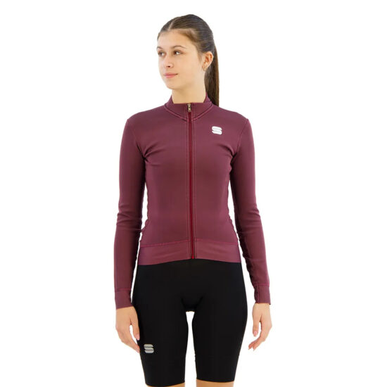 Sportful Monocrom Thermal Long Sleeve Jersey XS Mauve - XL Mauve