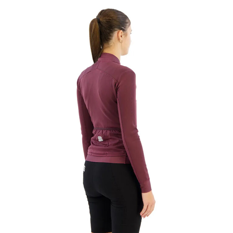 Sportful Monocrom Thermal Long Sleeve Jersey XS Mauve - XL Mauve - Image 4