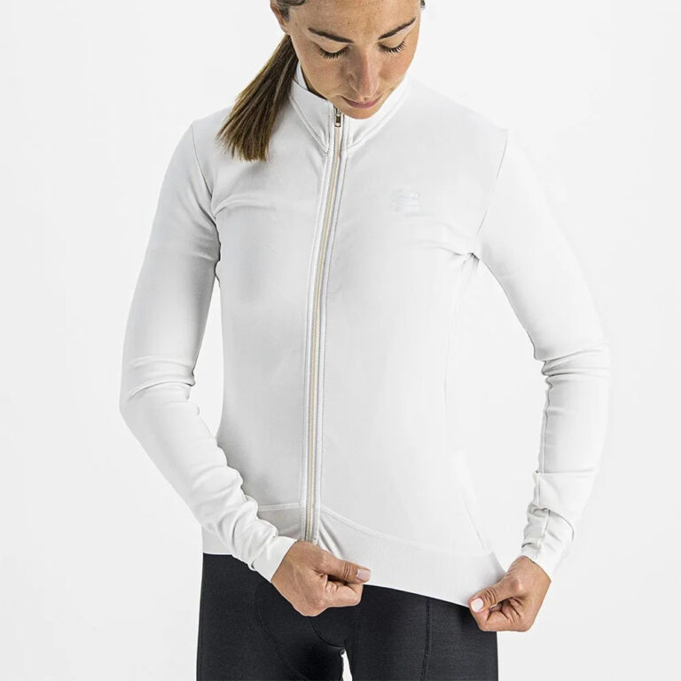 Sportful Monocrom Thermal Long Sleeve Jersey S White - Image 5