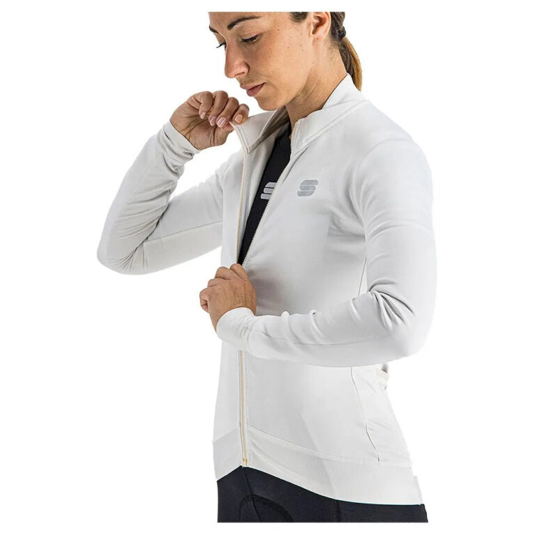 Sportful Monocrom Thermal Long Sleeve Jersey S White - Image 7