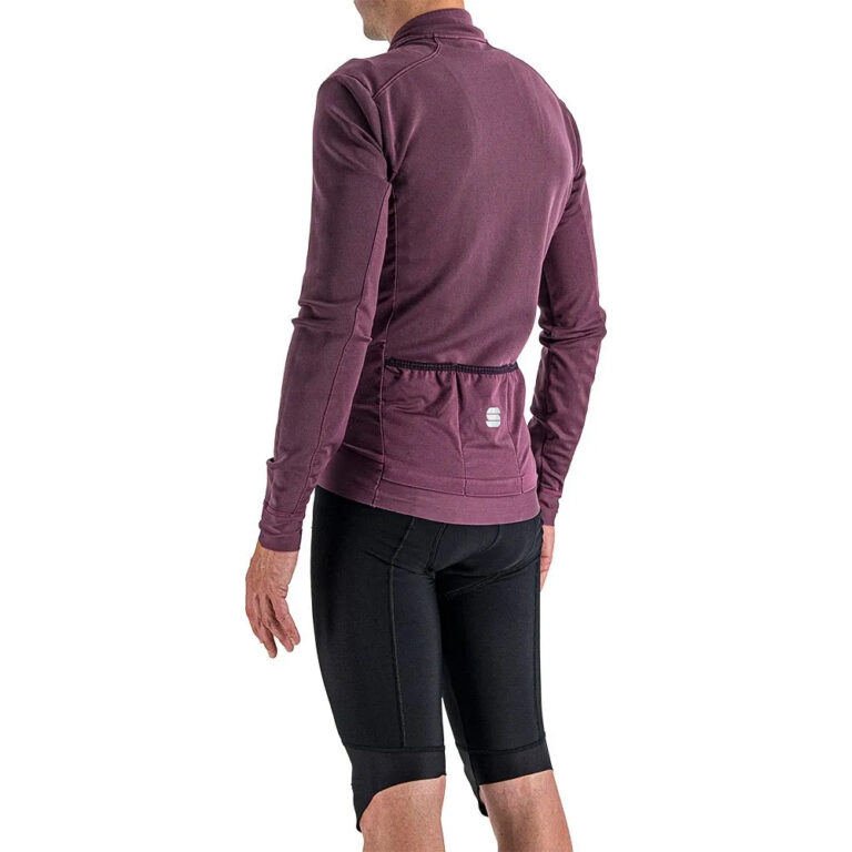 Sportful Monocrome Thermal Long Sleeve Jersey L Mauve - Image 3