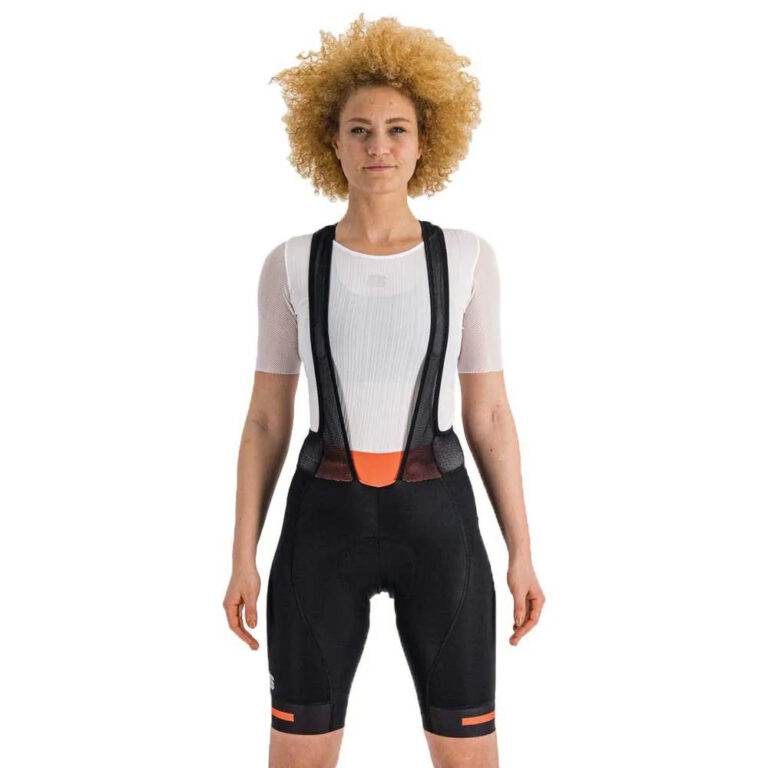 Sportful Neo Bib Shorts XS Black / Pompelmo