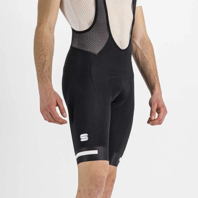 Sportful Neo Bib Shorts S Black / White - 3XL Black / White - Image 7