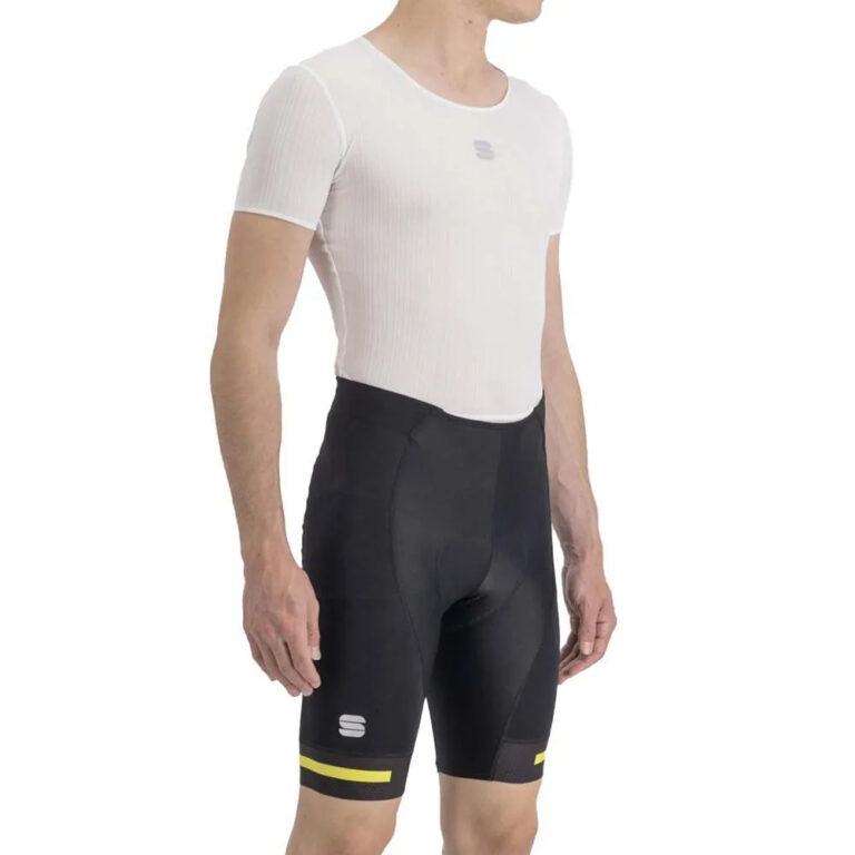 Sportful Neo Bib Shorts 2XL Black / Cedar - Image 2