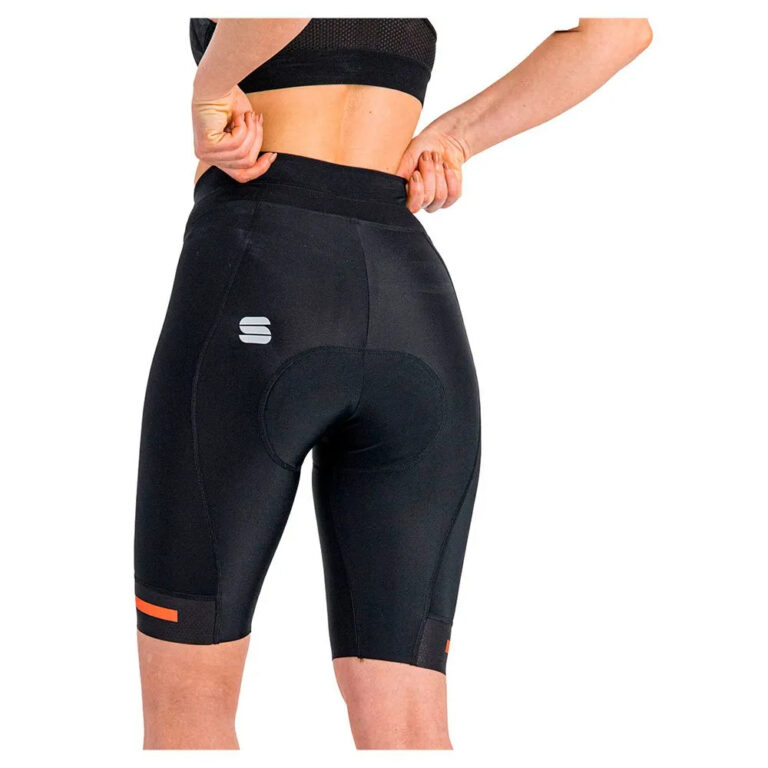 Sportful Neo Shorts XS Black / Pompelmo - S Black / Pompelmo - Image 5