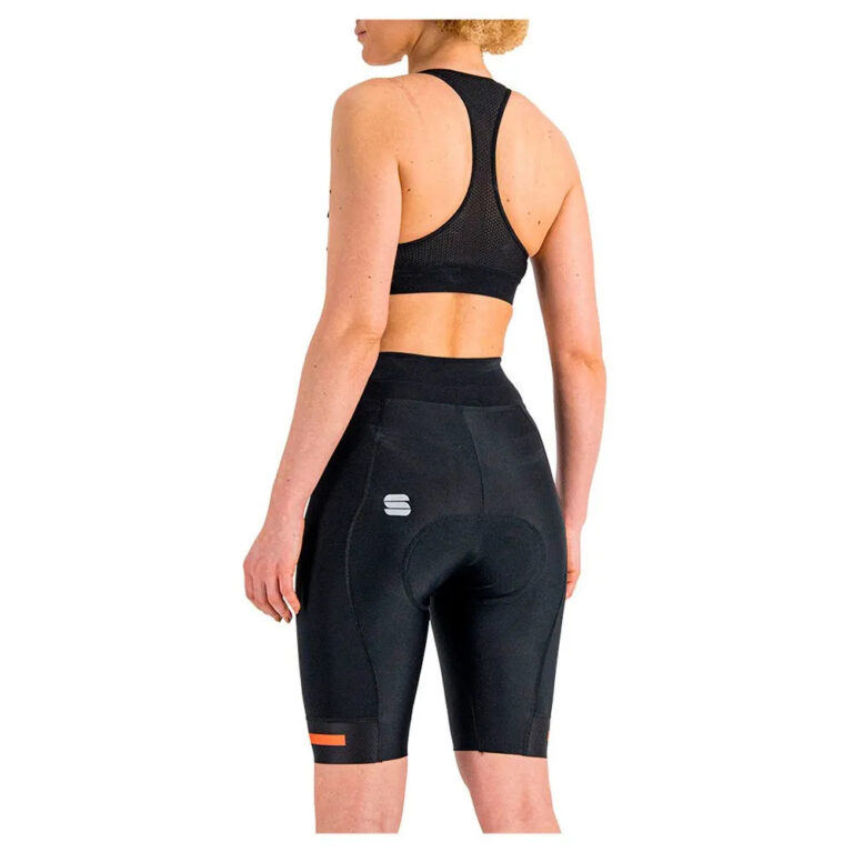 Sportful Neo Shorts XS Black / Pompelmo - S Black / Pompelmo - Image 7