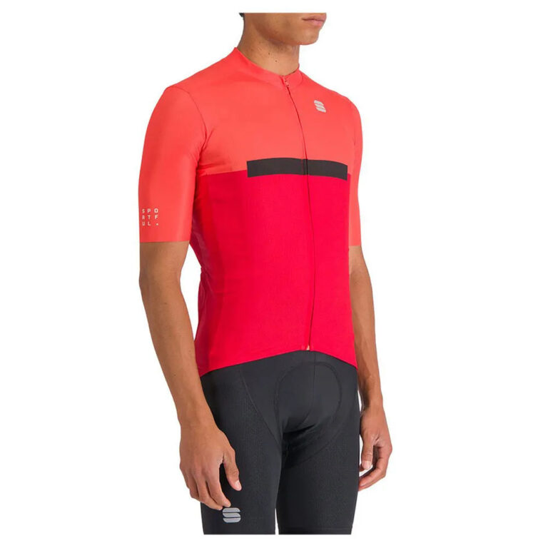 Sportful Pista Short Sleeve Jersey M Pompelmo / Red - XL Pompelmo / Red