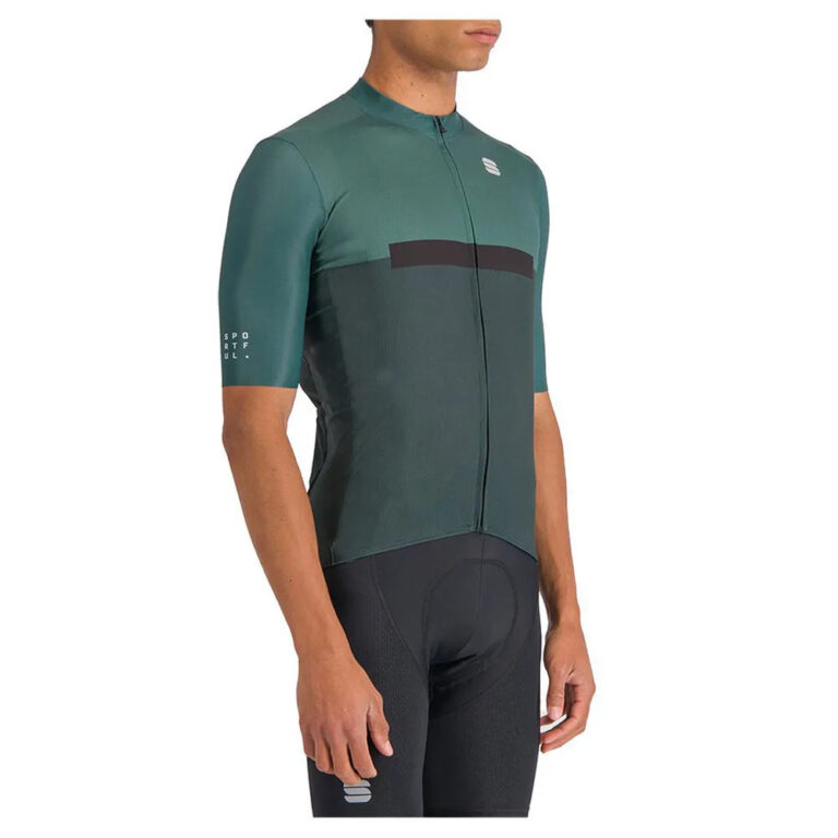 Sportful Pista Short Sleeve Jersey S Shrub Green / Scarab - 3XL Shrub Green / Scarab