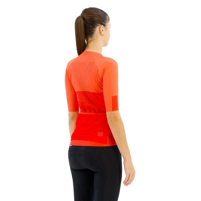 Sportful Pro Short Sleeve Jersey S Chili Red / Pompelmo - XL Chili Red / Pompelmo - Image 4