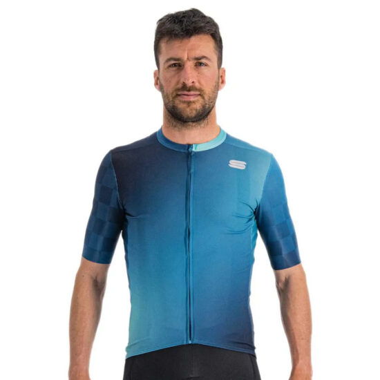 Sportful Rocket Short Sleeve Jersey M Berry Blue / Juniper Blue Galaxy - 3XL Berry Blue / Juniper Blue Galaxy