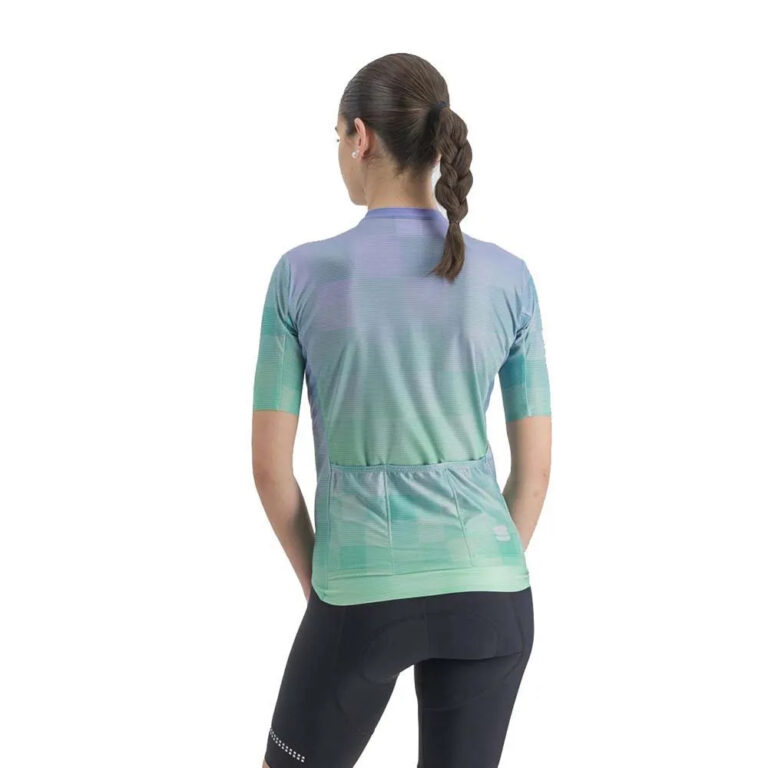 Sportful Rocket Short Sleeve Jersey XS Chalk Violet / Jade Cream - XL Chalk Violet / Jade Cream - Image 2