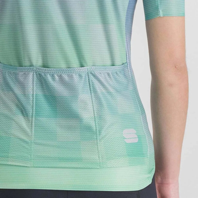 Sportful Rocket Short Sleeve Jersey XS Chalk Violet / Jade Cream - XL Chalk Violet / Jade Cream - Image 5