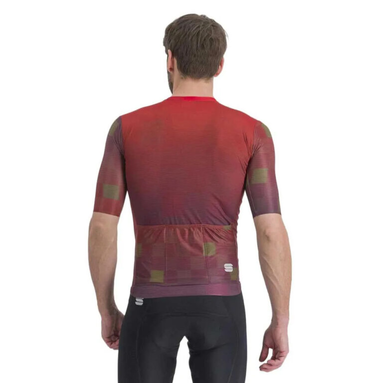 Sportful Rocket Short Sleeve Jersey S Huckleberry / Chilly Red - 2XL Huckleberry / Chilly Red - Image 2