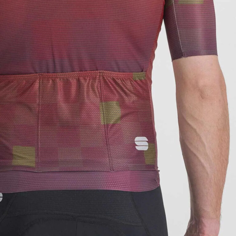 Sportful Rocket Short Sleeve Jersey S Huckleberry / Chilly Red - 2XL Huckleberry / Chilly Red - Image 5