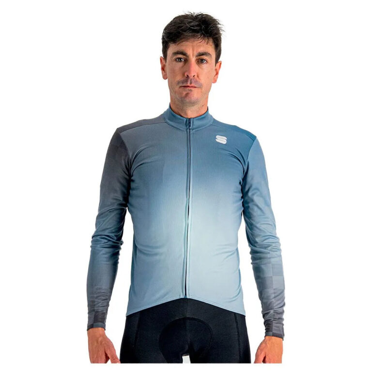 Sportful Rocket Thermal Long Sleeve Jersey XL Blue Sea