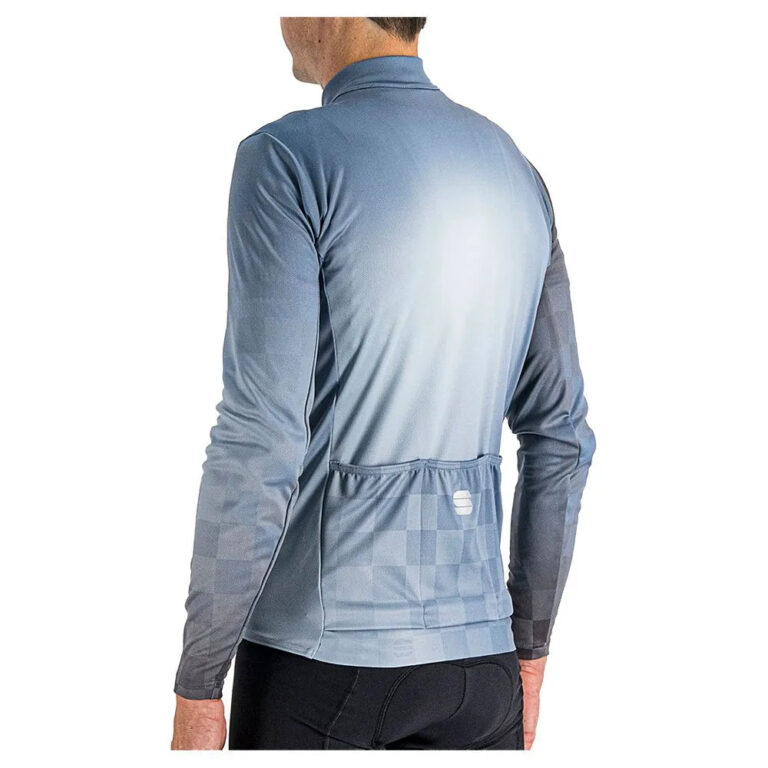 Sportful Rocket Thermal Long Sleeve Jersey XL Blue Sea - Image 3