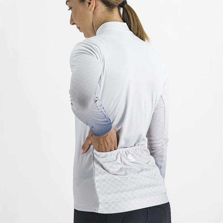 Sportful Rocket Thermal Long Sleeve Jersey S White - Image 6