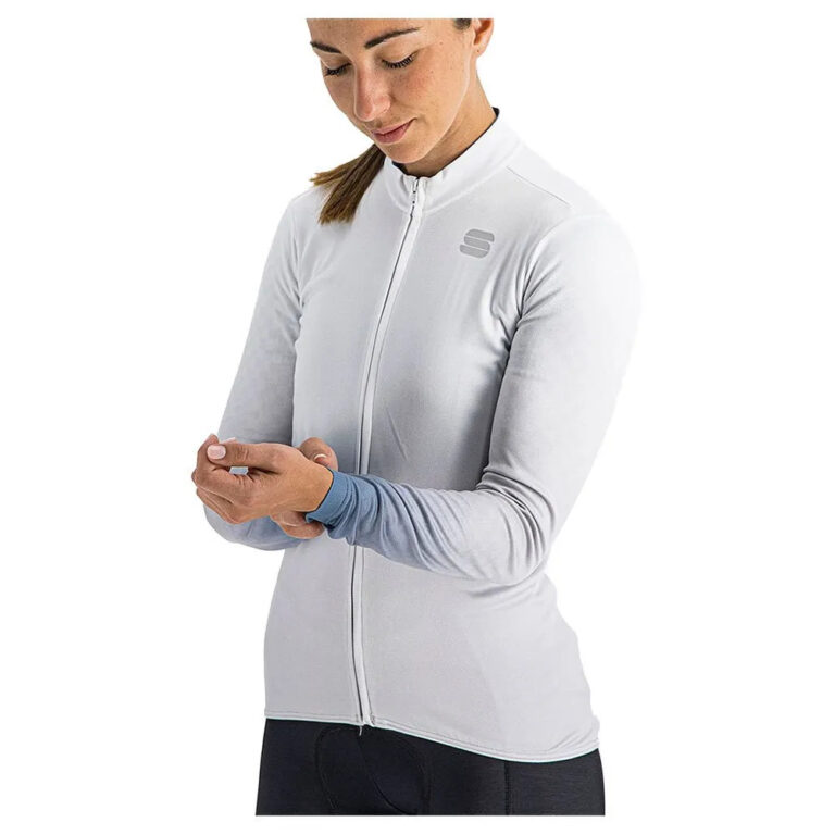 Sportful Rocket Thermal Long Sleeve Jersey S White - Image 8