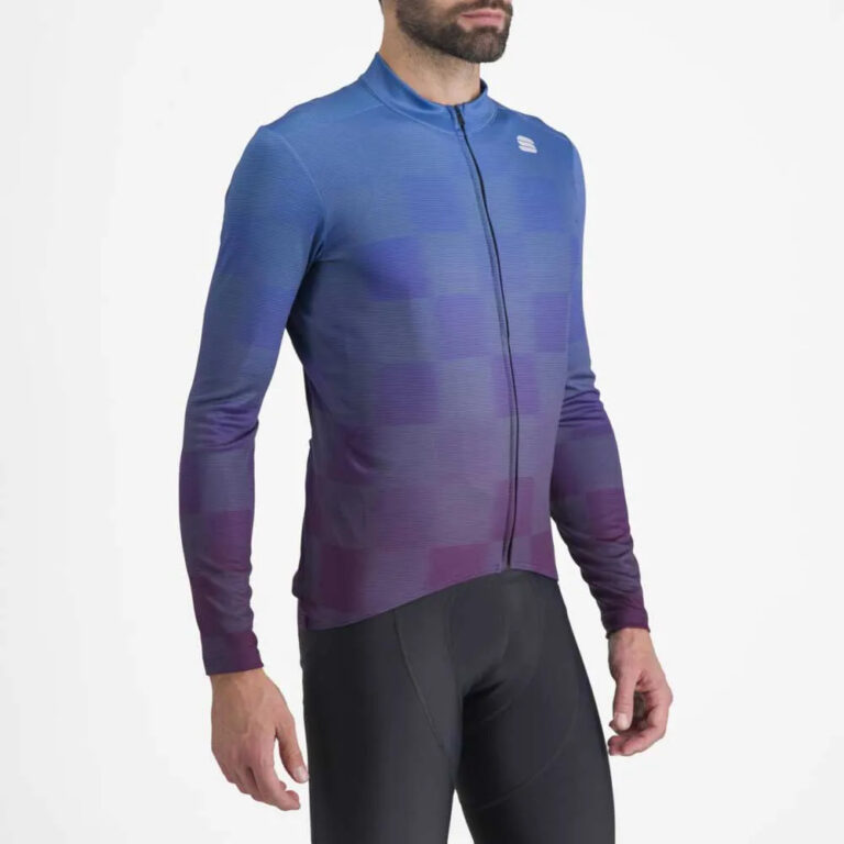 Sportful Rocket Thermal Long Sleeve Jersey L Blue Denim Nightshade - Image 3