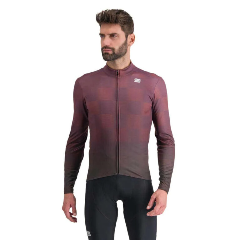 Sportful Rocket Thermal Long Sleeve Jersey M Huckleberry Black