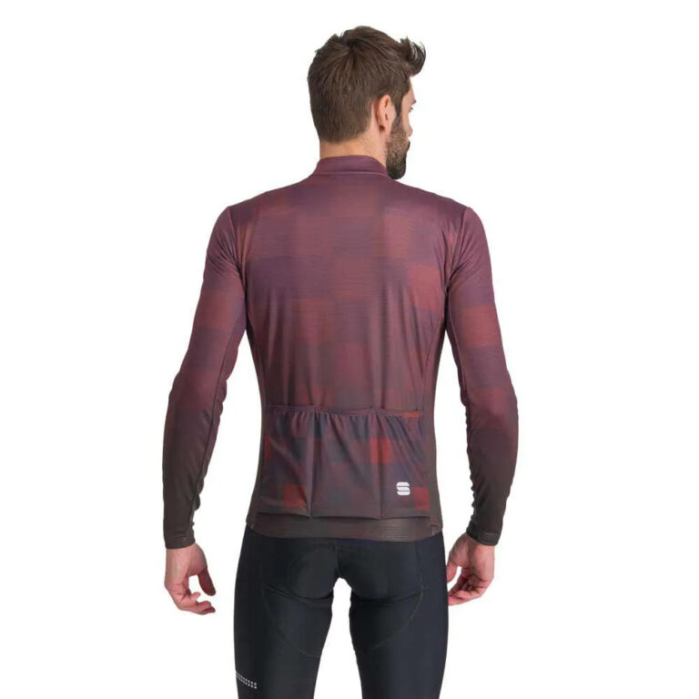 Sportful Rocket Thermal Long Sleeve Jersey M Huckleberry Black - Image 2