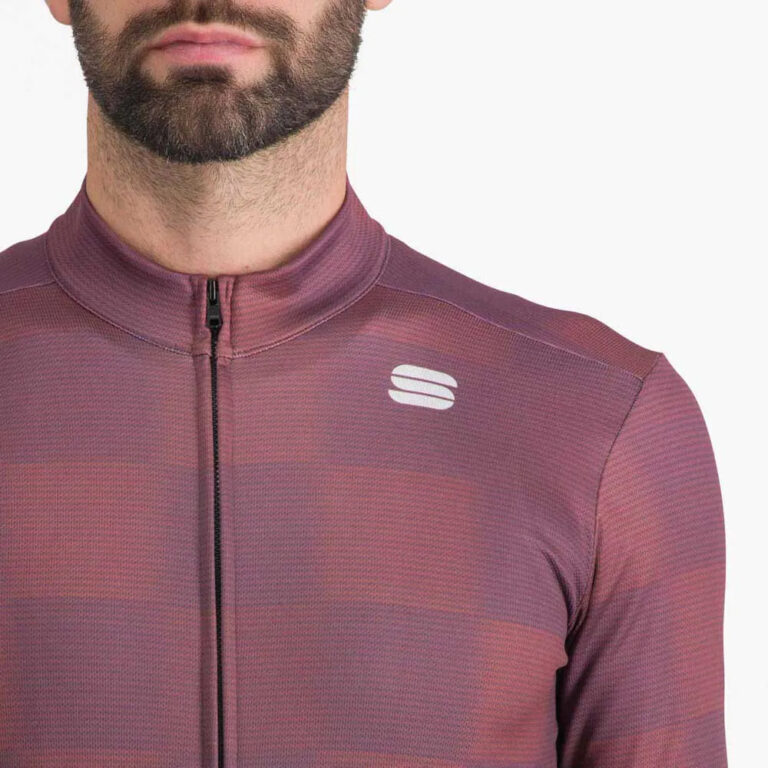 Sportful Rocket Thermal Long Sleeve Jersey M Huckleberry Black - Image 4