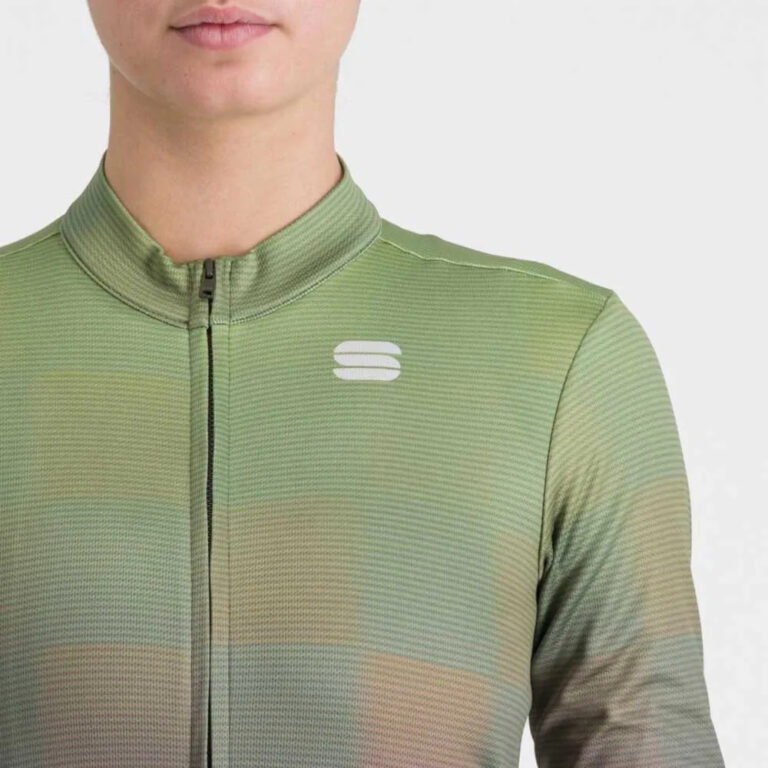 Sportful Rocket Thermal Long Sleeve Jersey S Olive Green Nightshade - L Olive Green Nightshade - Image 4